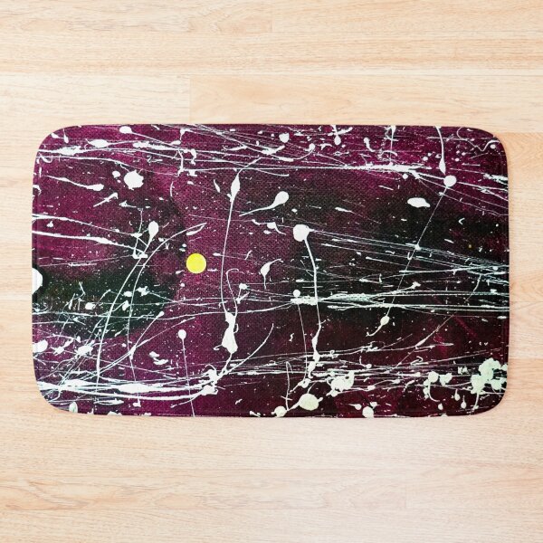 Artikelvorschau, MIXED MEDIA - PAINTING - ABSTRACT - YELLOW - PURPLE- HANDMADE - DECORATION entworfen und verkauft von Tropical Blood.