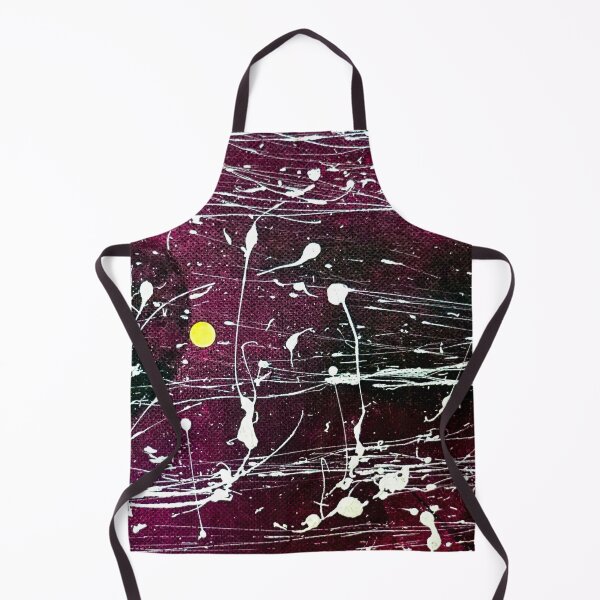 Item preview, MIXED MEDIA - PAINTING - ABSTRACT - YELLOW - PURPLE- HANDMADE - DECORATION designed and sold by Tropical Blood.