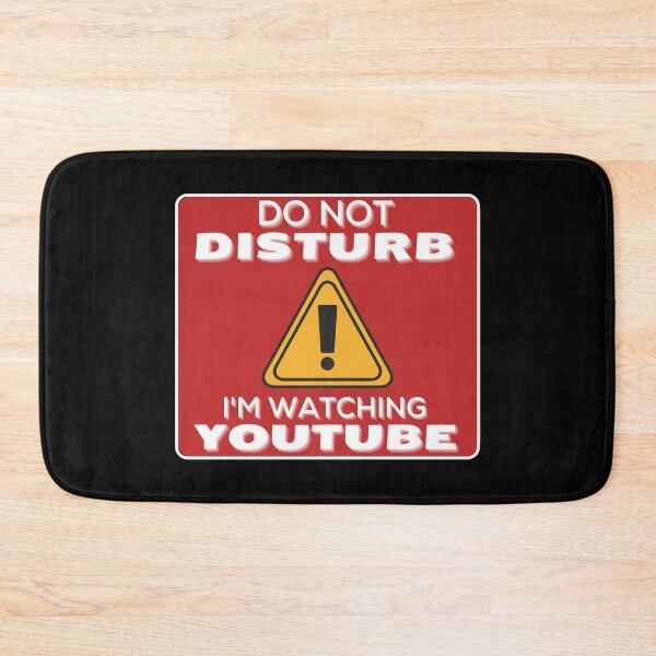 Item preview, Do Not Disturb Im Watching Youtube designed and sold by JokenLove.