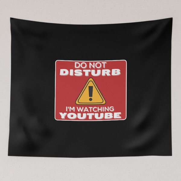 Item preview, Do Not Disturb Im Watching Youtube designed and sold by JokenLove.
