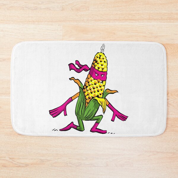 Item preview, Corn On The Cob Big Corner Ninja Foodietoon Vegetable Superheroes   designed and sold by ProjectX23.