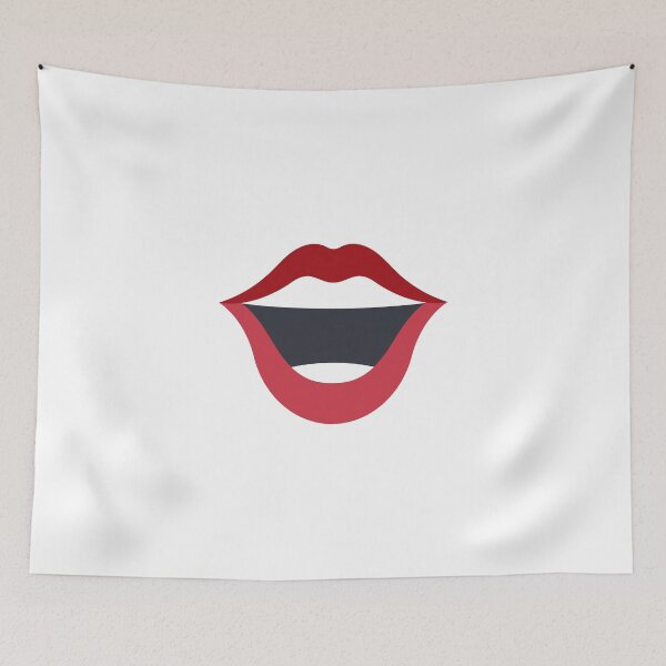 Item preview, Red lips simple design designed and sold by DNEBANAGROM.