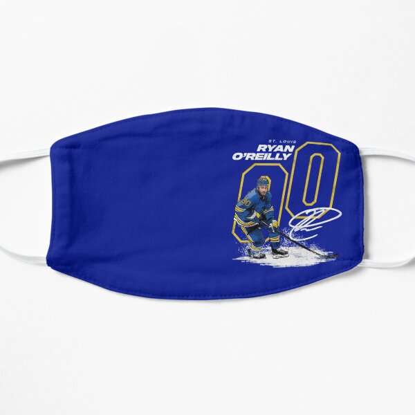 Ryan O'Reilly 90 for St Louis Blues fans Flat Mask