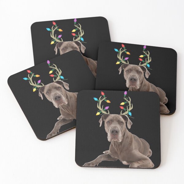 Item preview, Great Dane Reindeer Christmas Dog designed and sold by MagicJohnson22.