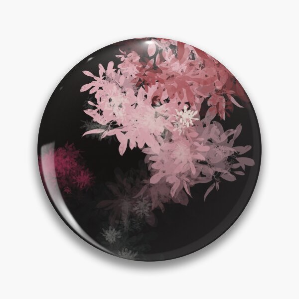 Item preview, Beautiful floral out of darkness - warm colors on black background designed and sold by Redinsart.