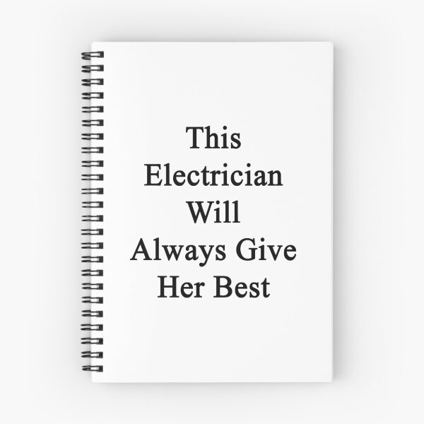 Item preview, This Electrician Will Always Give Her Best  designed and sold by supernova23.