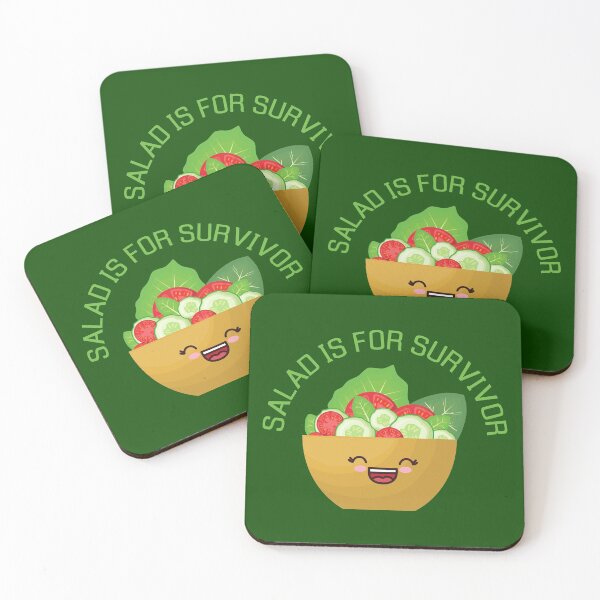 Item preview, Salad is for survivor Kawaii Salad designed and sold by KawaiiPark.