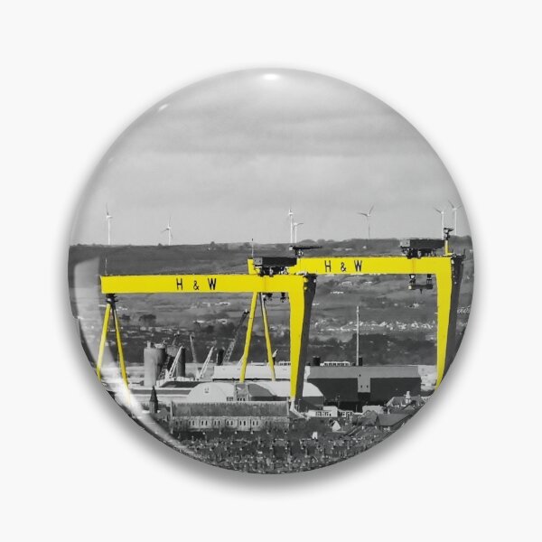 Item preview, Titanic Yellow Cranes of Belfast designed and sold by Andy Morrow.