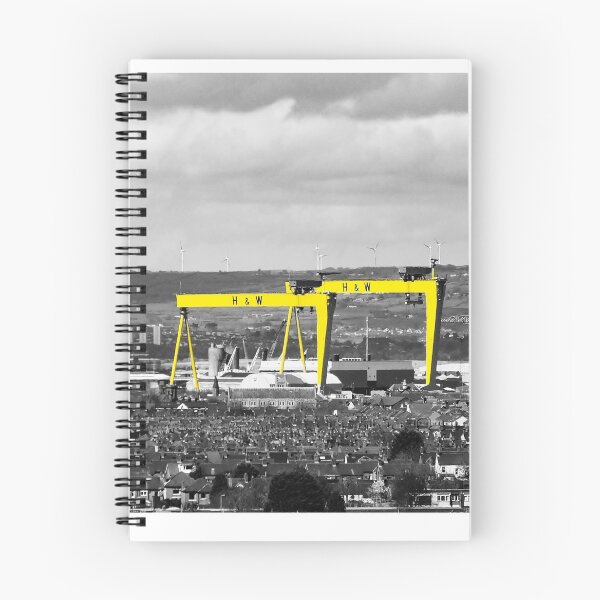 Item preview, Titanic Yellow Cranes of Belfast designed and sold by Andy Morrow.