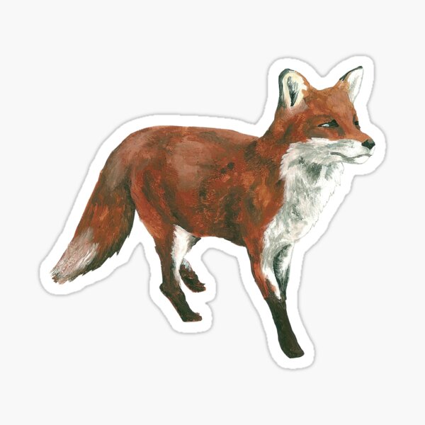 Item preview, Mr Fox designed and sold by The Stag's Head Studio.