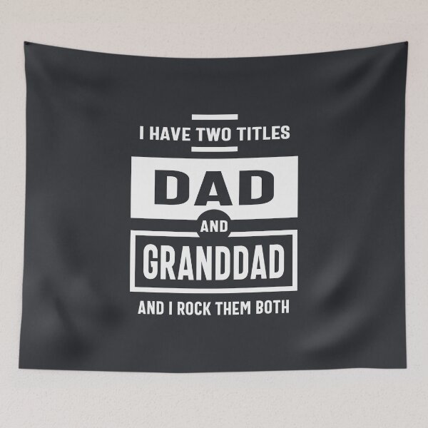 Item preview, Mens I Have Two Titles Dad and Granddad Gift designed and sold by cidolopez.