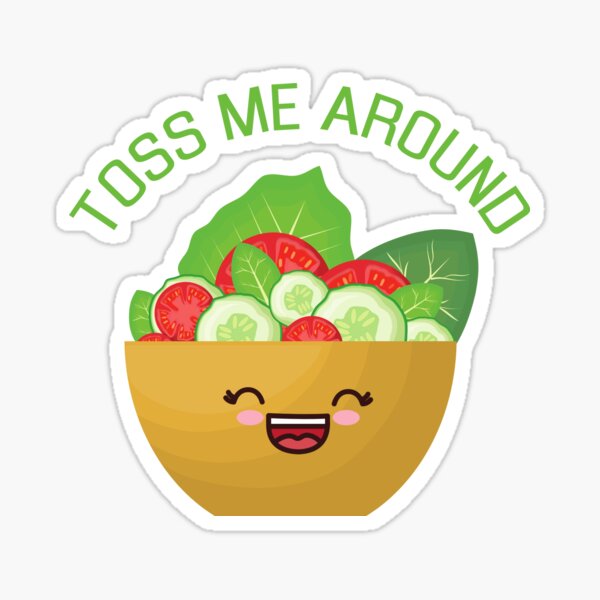 Word's Best Salad Tosser Sticker for Sale by BankaiChu