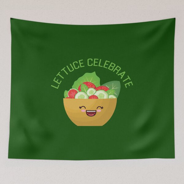 Item preview, Lettuce Celebrate Kawaii Salad designed and sold by KawaiiPark.