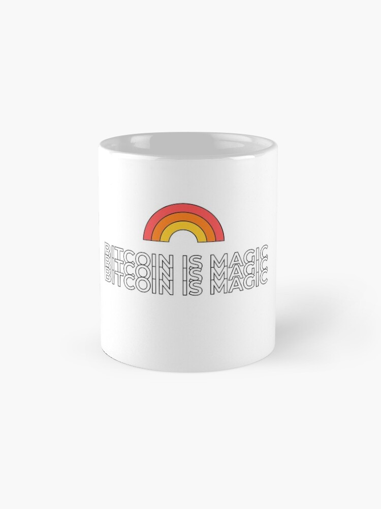 Thumbnail 4 of 6, Coffee Mug, Bitcoin is Magic designed and sold by Kryptex-mining.