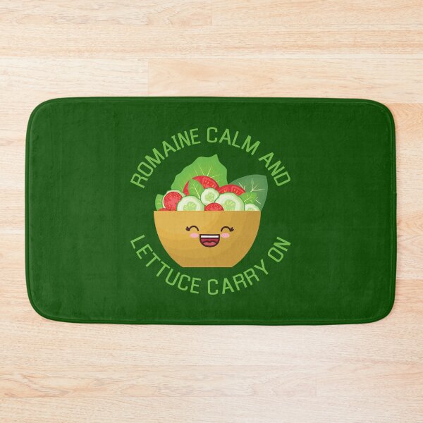 Item preview, Romaine calm and lettuce carry on Kawaii Salad designed and sold by KawaiiPark.