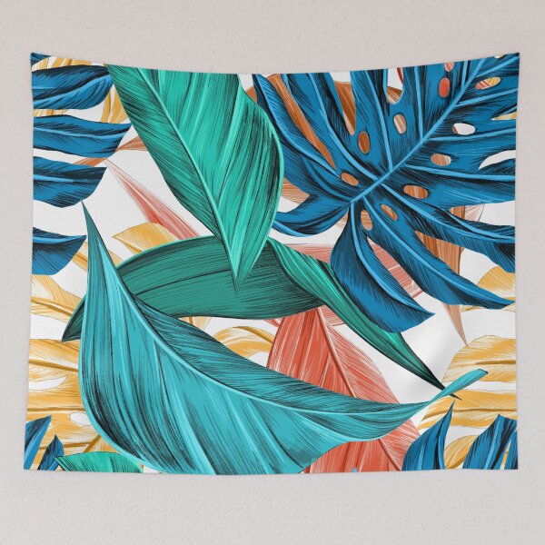Item preview, Colorful Leaf Pattern designed and sold by 30-Merch.