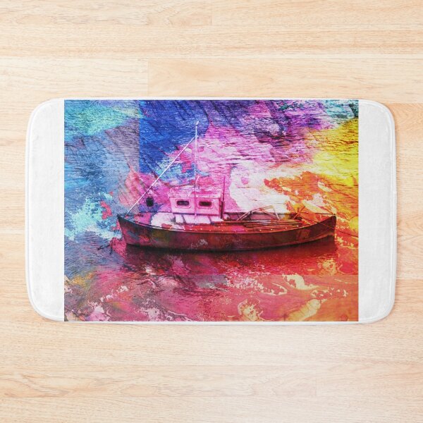 Item preview, York Tugboat in abstract. York, Yorkshire, UK designed and sold by PicsByTony.