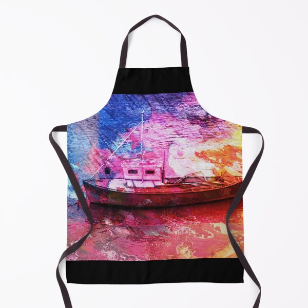Item preview, York Tugboat in abstract. York, Yorkshire, UK designed and sold by PicsByTony.