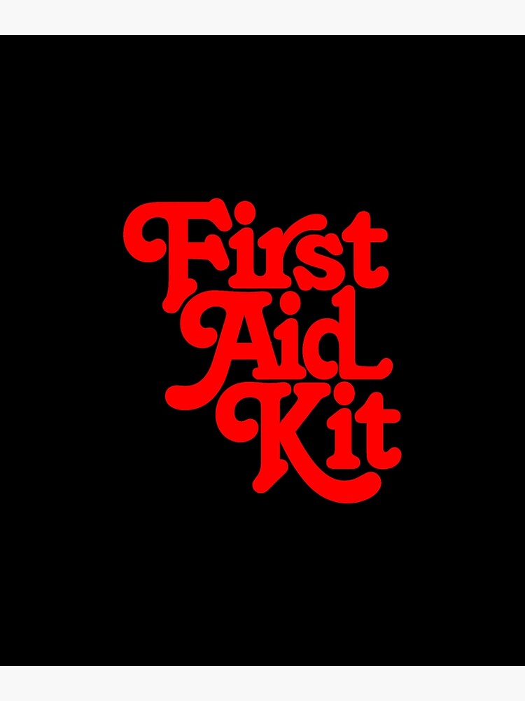 "First Aid Kit Band Logo" Poster by conway92 Redbubble