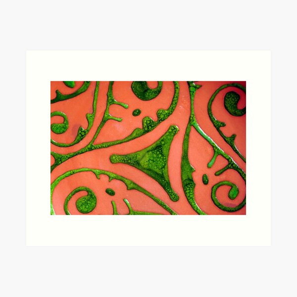 Item preview, CERAMIC - ART - GREEN - ANDALUSIA - SPAIN - HANDMADE designed and sold by Tropical Blood.