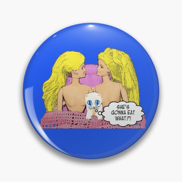 Item preview, She's Gonna Eat What? Rude/Funny Lesbian/Cat Art designed and sold by loveplasticpam.