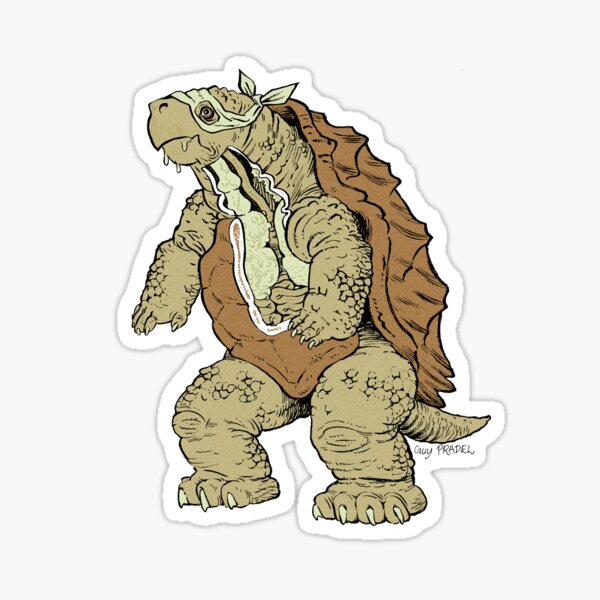 Kaiju tortue Sticker