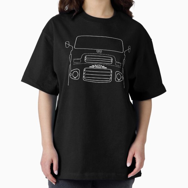 Item preview, Vintage 1960s Albion lorry white outline graphic designed and sold by soitwouldseem.