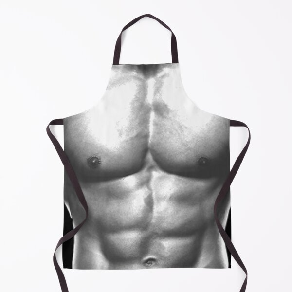 Item preview, body muscle Aprons designed and sold by mozax.