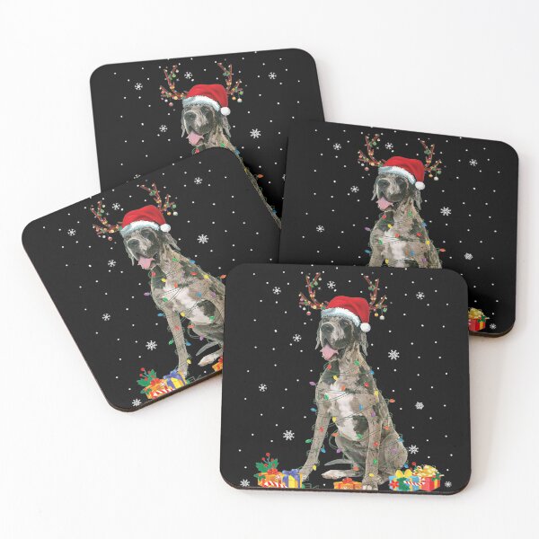 Item preview, Santa Great Dane Reindeer Light Christmas Dog Lover designed and sold by MagicJohnson22.