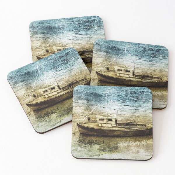 Item preview, Watercolour of a Tugboat in York, Yorkshire, UK designed and sold by PicsByTony.