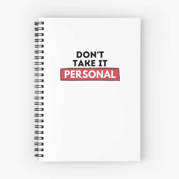 Item preview, Dont Take It Personal Gift designed and sold by Emerg-Apparel.