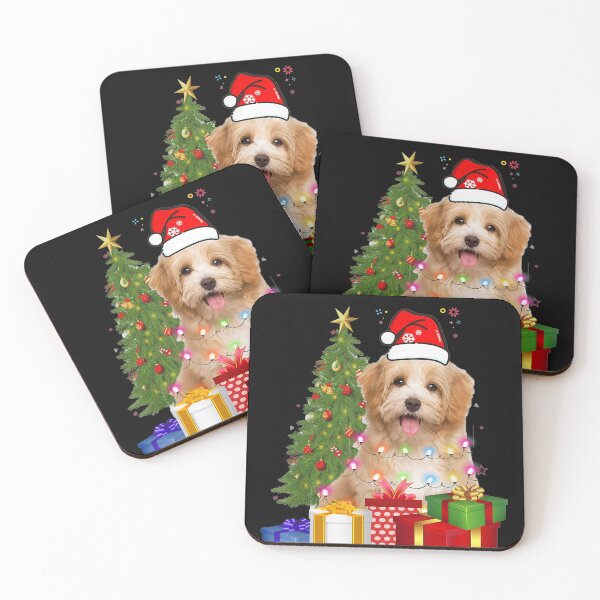 Item preview, Santa Havanese Dog Christmas Tree Light Funny Xmas Dog designed and sold by MagicJohnson22.