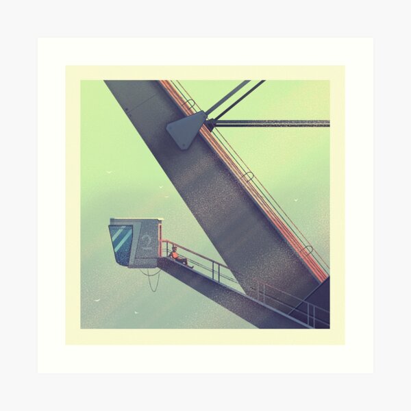 Shipyard Art Print