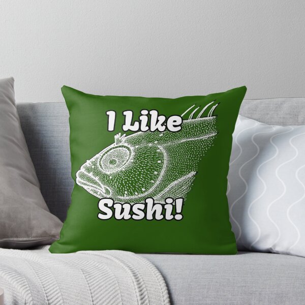 Item preview, I Like Sushi Fish Head designed and sold by Willyboy16.
