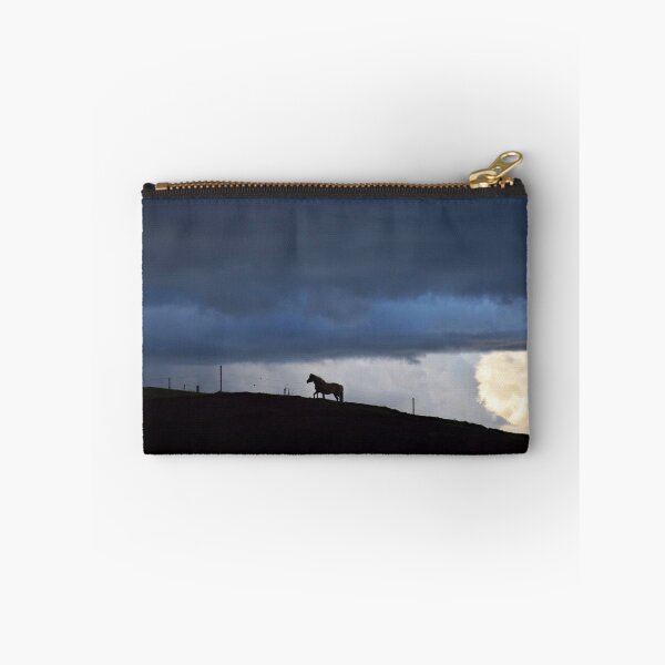 Item preview, Silhouette of a horse in the evening designed and sold by elisainiceland.