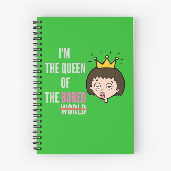 Item preview, I'm The Queen Of The Bored designed and sold by Cloudpainter.