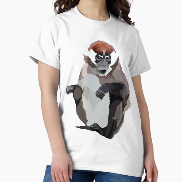 Item preview, C is for Cherry Crowned Mangabey Monkey,Cherry-Crowned Mangabey: The Striking Primate of African Forests designed and sold by PrettylittlepastelUk.