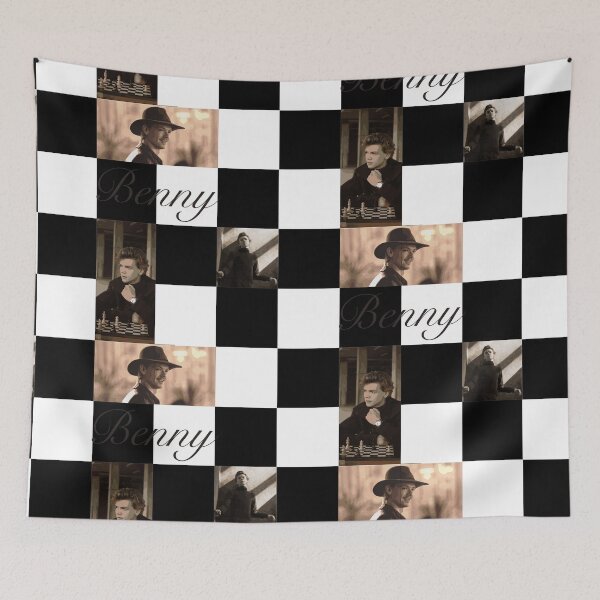 Item preview, Benny Watts on chessboard designed and sold by Evgenija-S.