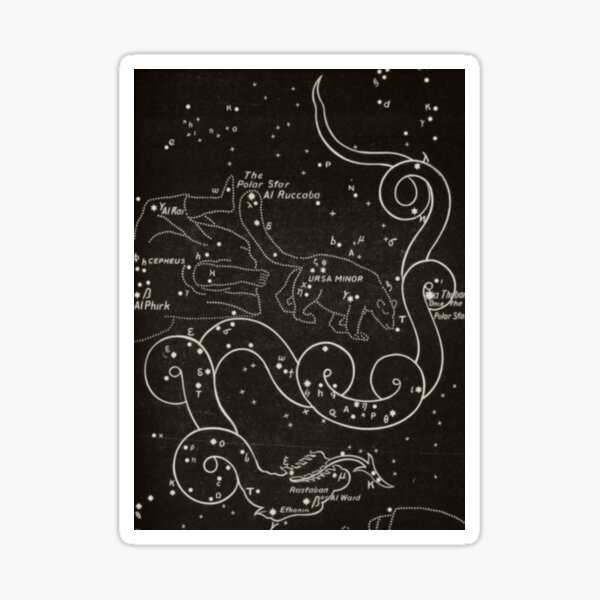 Item preview, Draco And Ursa Minor designed and sold by BlueSpecsStudio.