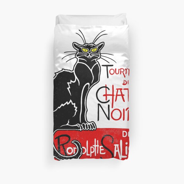 Le Chat Noir Duvet Covers Redbubble