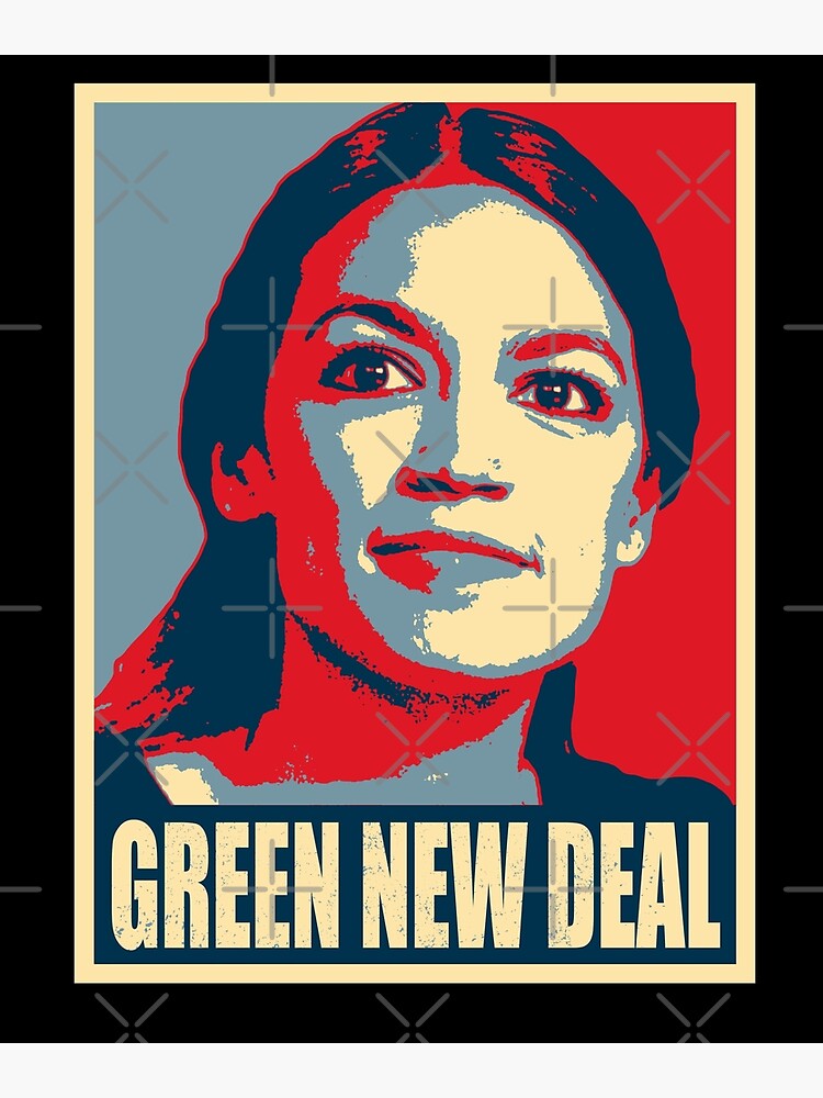 aoc green new deal t shirt