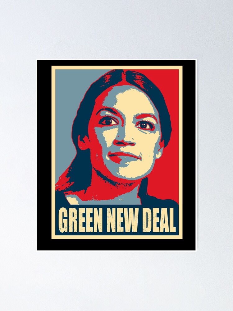 aoc green new deal t shirt