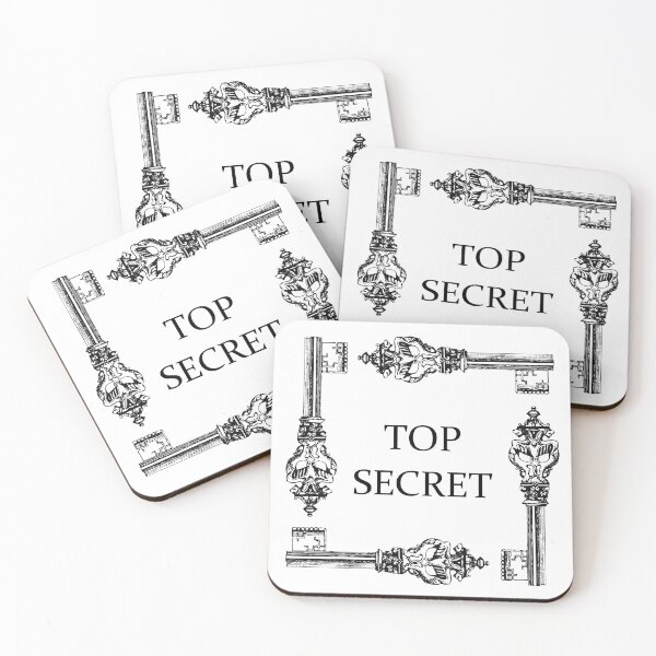 Item preview, Top Secret with a Frame created with a Vintage Old Key designed and sold by Vintage-TM.