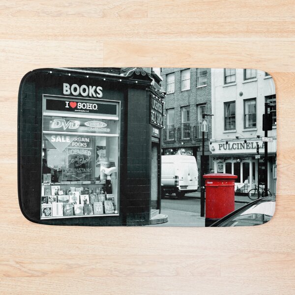 Item preview, Soho Bookstore Black And White Pop Colour designed and sold by comcamworld.
