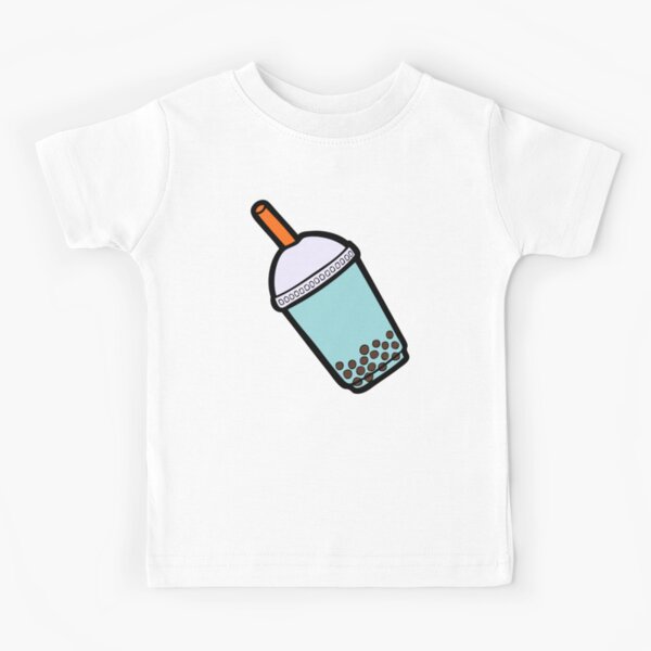 Bubble Tea Pattern Kids T-Shirt