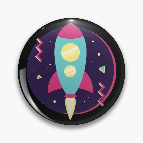 Item preview, Colorful Spaceship  designed and sold by ecdato.