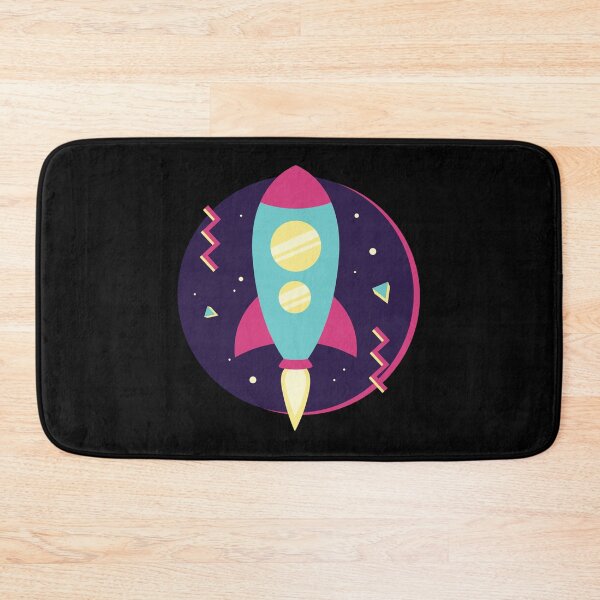 Item preview, Colorful Spaceship  designed and sold by ecdato.