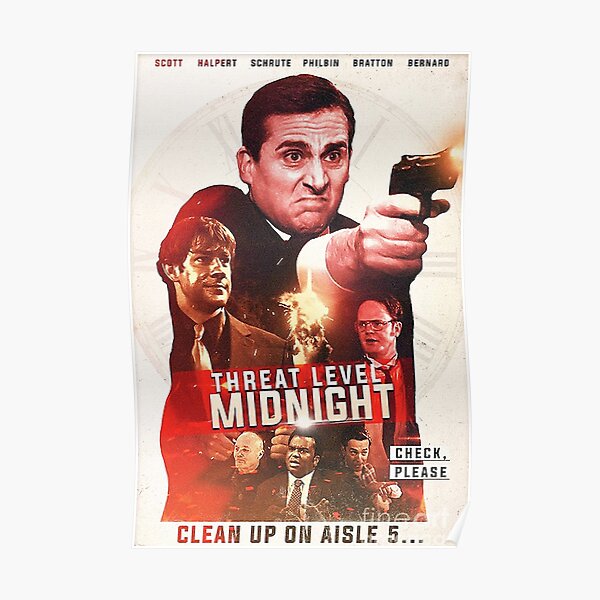 Affiche Niveau de menace Minuit Poster