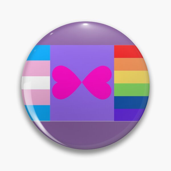 Item preview, Trans and Pride Couple Pride Flag Pink and Pink designed and sold by Derians.