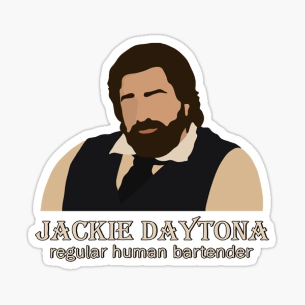 Aperçu de l'œuvre Jackie Daytona Regular Human Bartender Jackie créée et vendue par Loesdegieter.